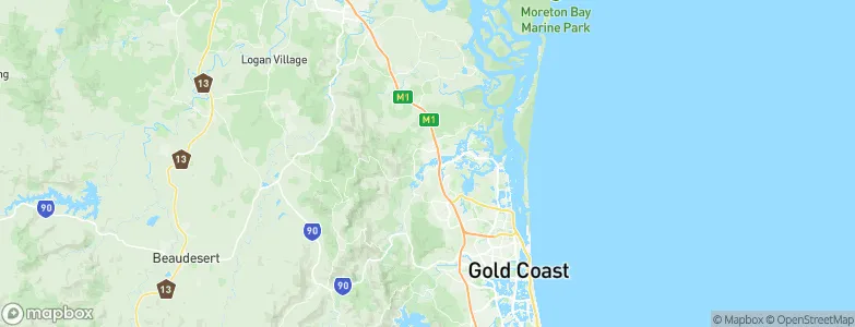 Coomera, Australia Map