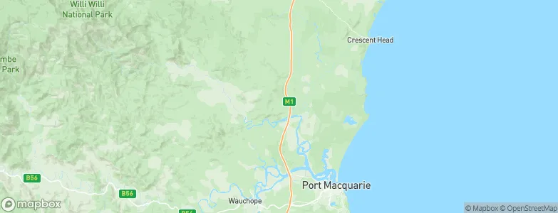 Cooperabung, Australia Map