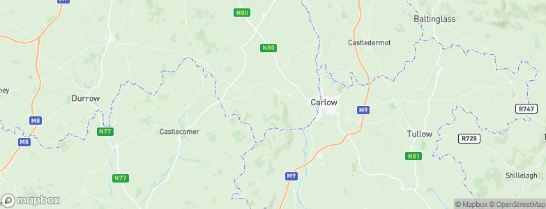 Coorlaghan, Ireland Map