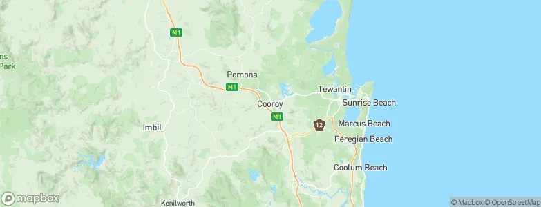 Cooroy, Australia Map