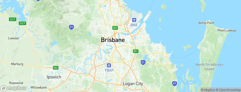 Coorparoo, Australia Map