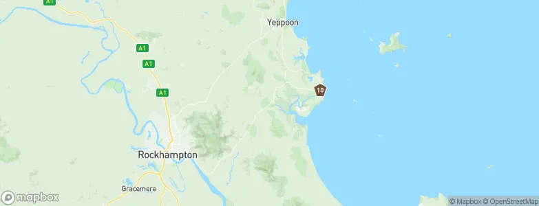 Coowonga, Australia Map