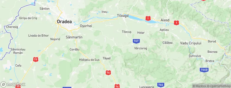 Copăcel, Romania Map