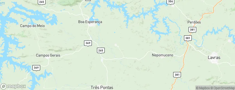 Coqueiral, Brazil Map