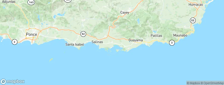 Coquí, Puerto Rico Map