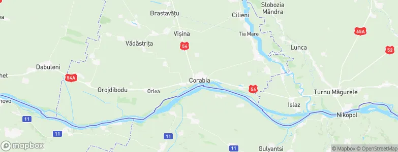 Corabia, Romania Map