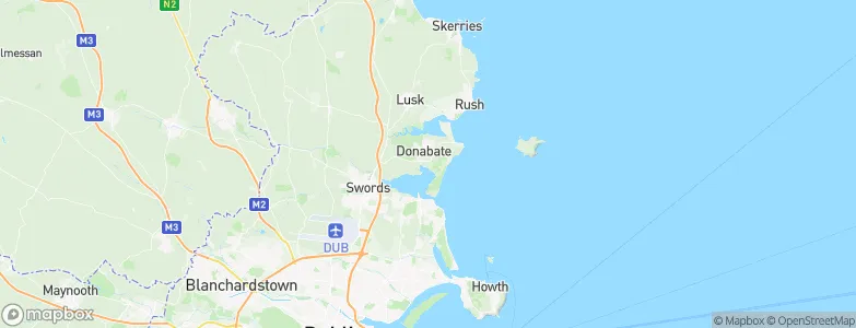 Corballis, Ireland Map