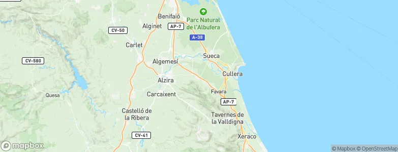 Corbera, Spain Map