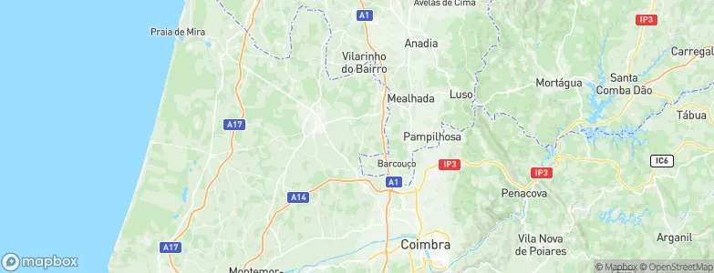 Cordinhã, Portugal Map