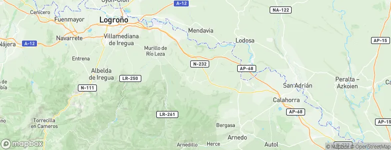 Corera, Spain Map