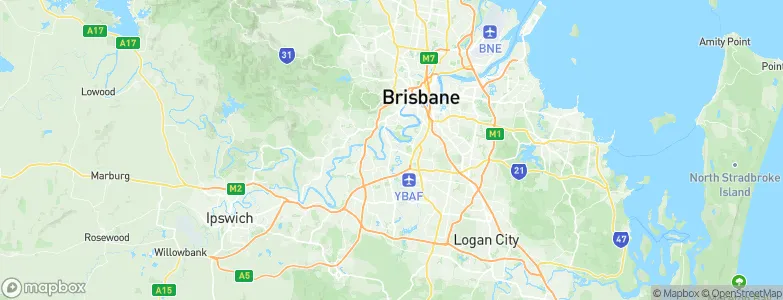 Corinda, Australia Map