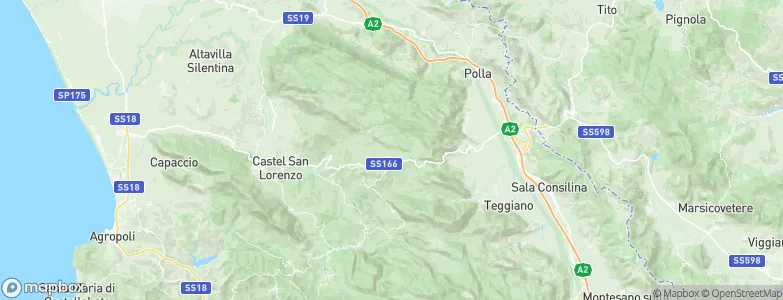 Corleto Monforte, Italy Map