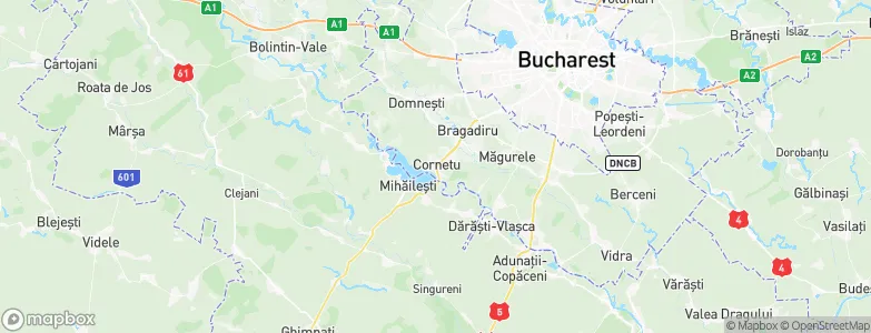 Cornetu, Romania Map