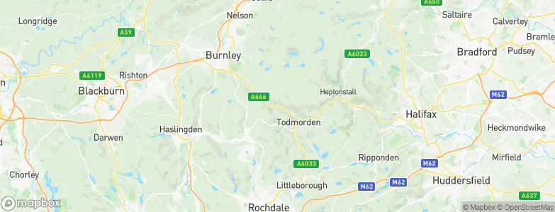 Cornholme, United Kingdom Map