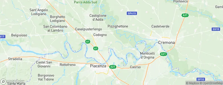 Corno Giovine, Italy Map