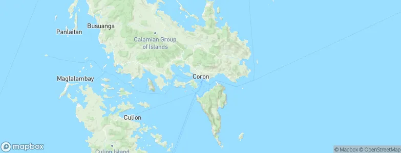 Coron, Philippines Map