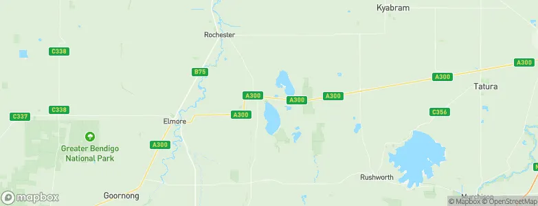 Corop, Australia Map