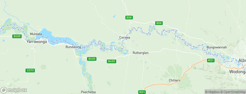 Corowa, Australia Map