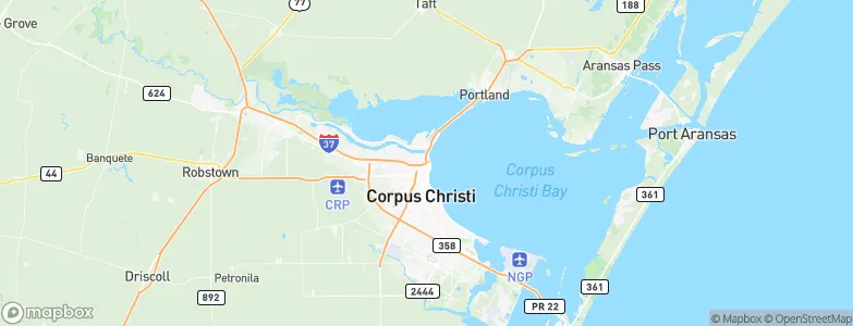 Corpus Christi, United States Map