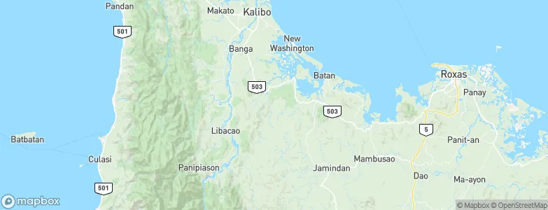 Cortez, Philippines Map