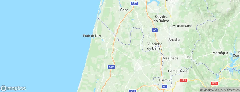 Corticeiro de Cima, Portugal Map