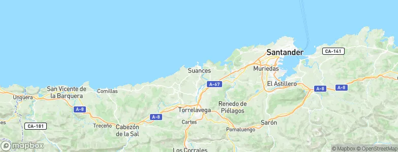 Cortiguera, Spain Map