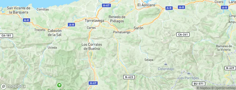 Corvera, Spain Map