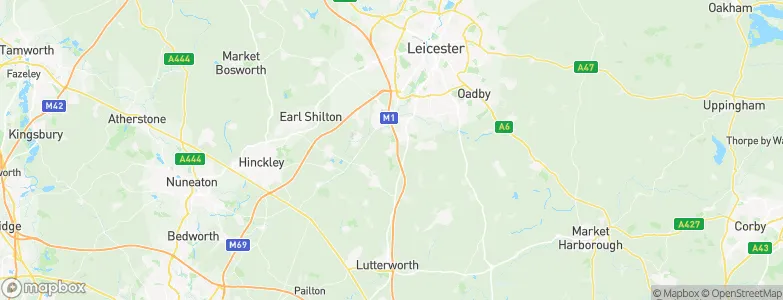 Cosby, United Kingdom Map