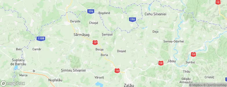 Coşeiu, Romania Map