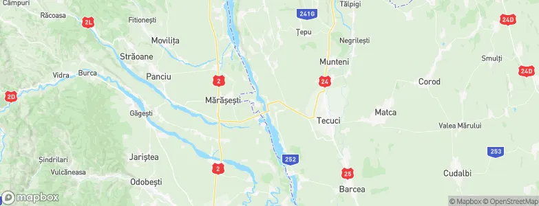 Cosmeşti, Romania Map