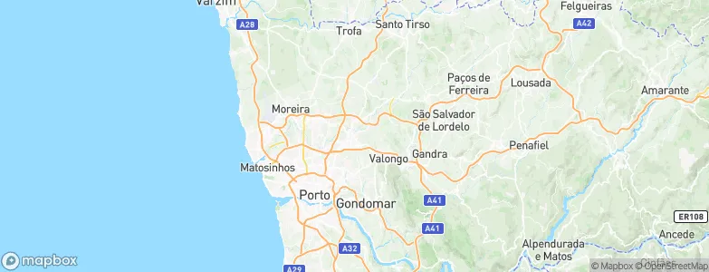 Costa, Portugal Map