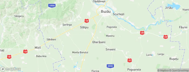 Costeşti, Romania Map