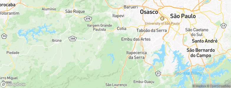 Cotia, Brazil Map