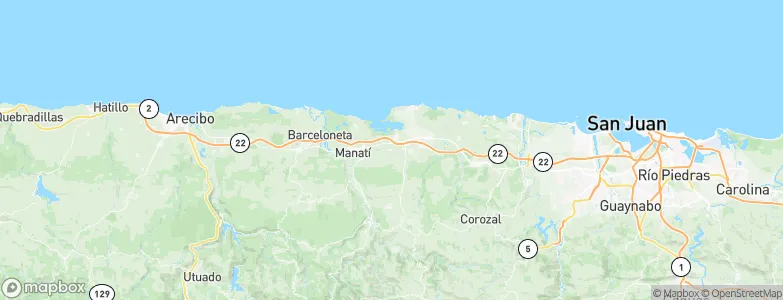 Coto Norte, Puerto Rico Map