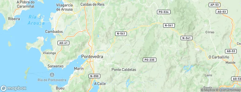 Cotobade, Spain Map
