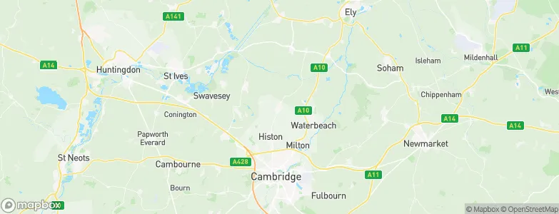 Cottenham, United Kingdom Map