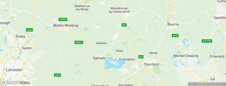 Cottesmore, United Kingdom Map