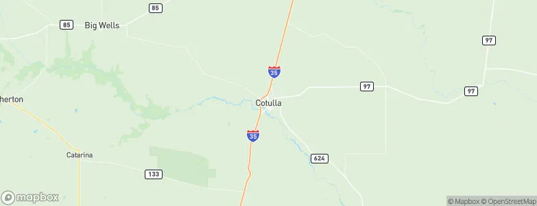 Cotulla, United States Map