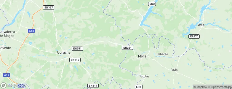 Couço, Portugal Map