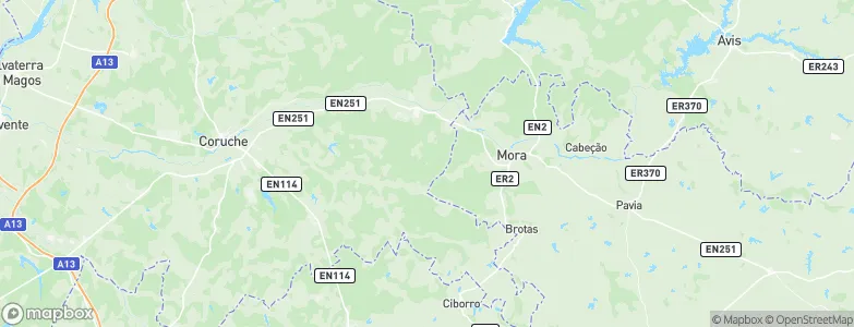 Couço, Portugal Map