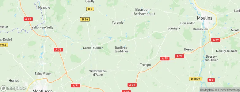Coulinière, France Map