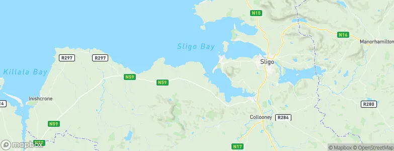 County Sligo, Ireland Map
