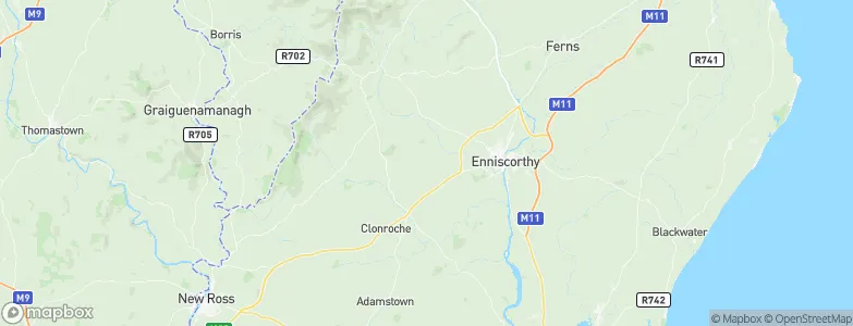County Wexford, Ireland Map