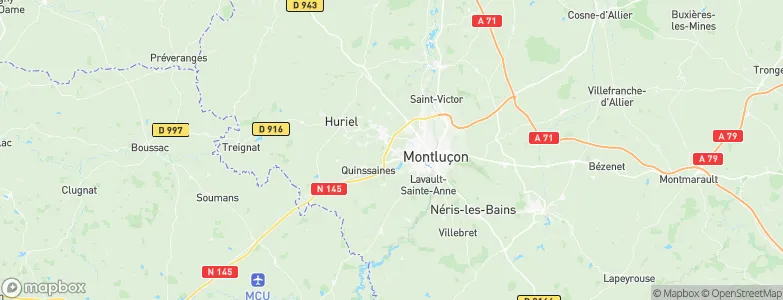 Couraud, France Map