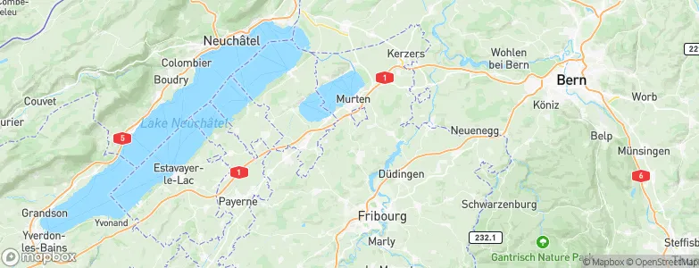Courlevon, Switzerland Map