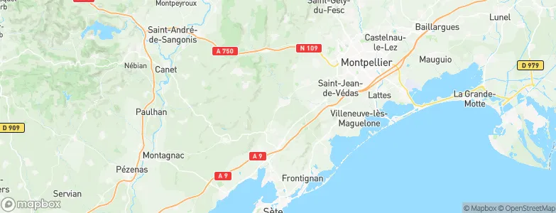 Cournonsec, France Map