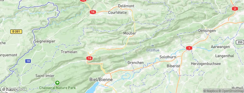Court, Switzerland Map