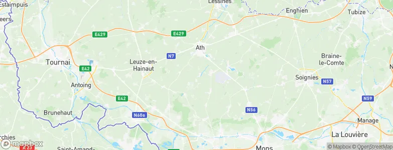 Courtil Gras, Belgium Map