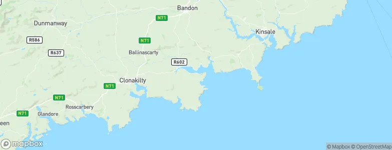 Courtmacsherry, Ireland Map