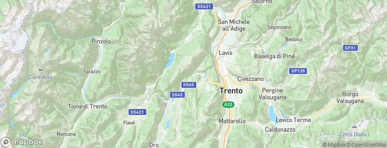 Covelo, Italy Map